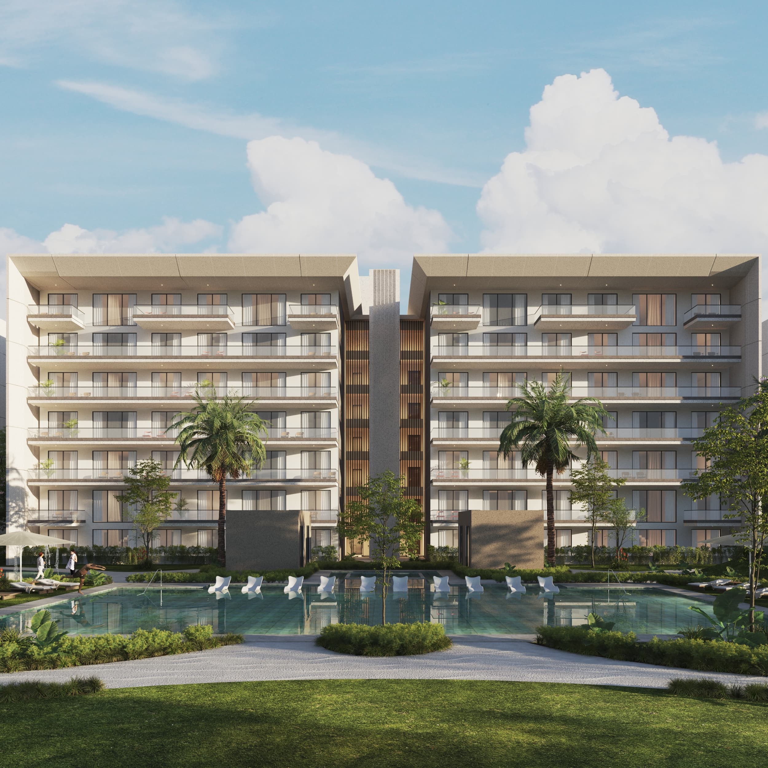 Interior moderno de residencia